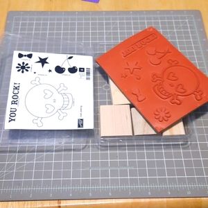 Just Jawing Rubber stamp set